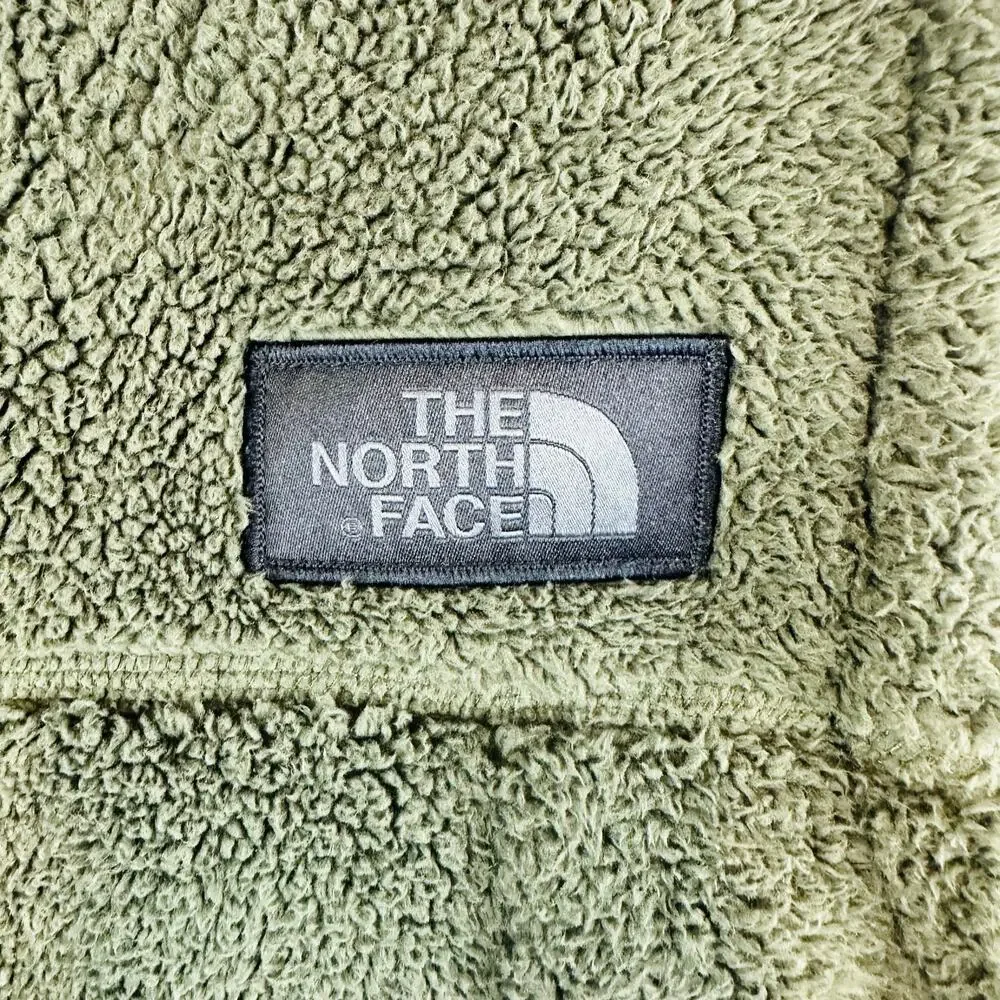 The North Face Womans Sz XXL Vest Campshire Fleece Green Sleeveless Sherpa - Picture 5 of 11